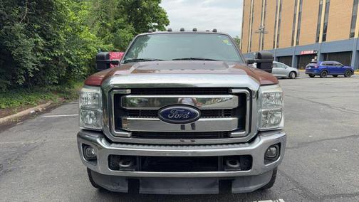 Burgundy 2012 Ford F-250 Lariat
