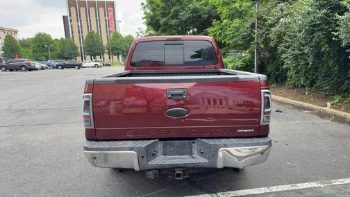 Burgundy 2012 Ford F-250 Lariat