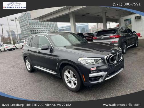 White 2021 BMW X3 xDrive30i