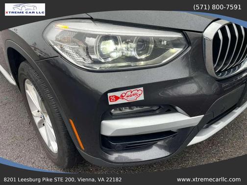White 2021 BMW X3 xDrive30i