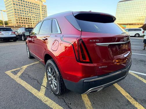 Infrared Tintcoat 2021 Cadillac XT5 Sport