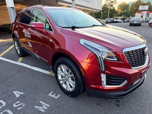 Infrared Tintcoat 2021 Cadillac XT5 Sport