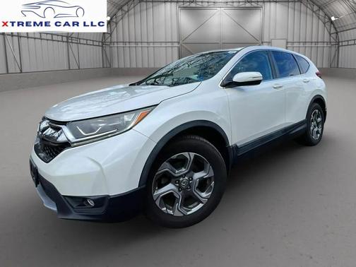 White Diamond Pearl 2017 Honda CR-V EX-L