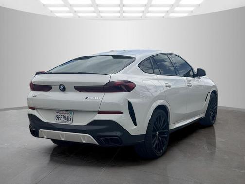 Alpine White 2024 BMW X6 M60i