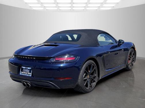 Blue 2019 Porsche 718 Boxster S