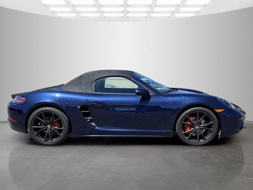 Blue 2019 Porsche 718 Boxster S
