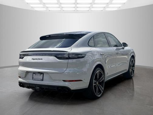 Charcoal 2022 Porsche Cayenne Turbo Coupe AWD