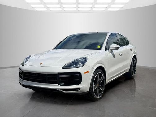 Charcoal 2022 Porsche Cayenne Turbo Coupe AWD
