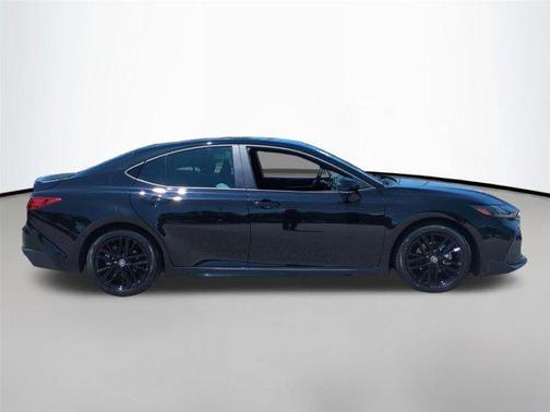Midnight Black Metallic 2025 Toyota Camry SE