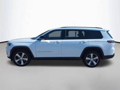 Bright White Clearcoat 2021 Jeep Grand Cherokee L Limited