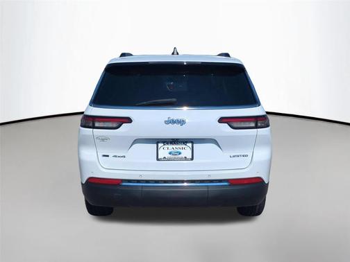 Bright White Clearcoat 2021 Jeep Grand Cherokee L Limited