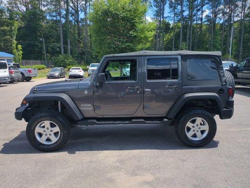 Granite Crystal Metallic Clearcoat 2014 Jeep Wrangler Unlimited Sport