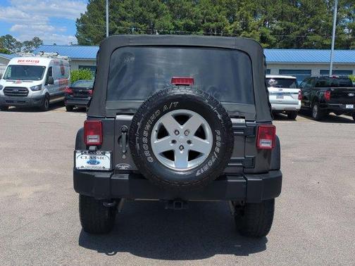 Granite Crystal Metallic Clearcoat 2014 Jeep Wrangler Unlimited Sport
