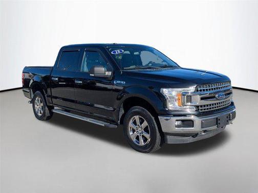 Shadow Black 2018 Ford F-150 XLT
