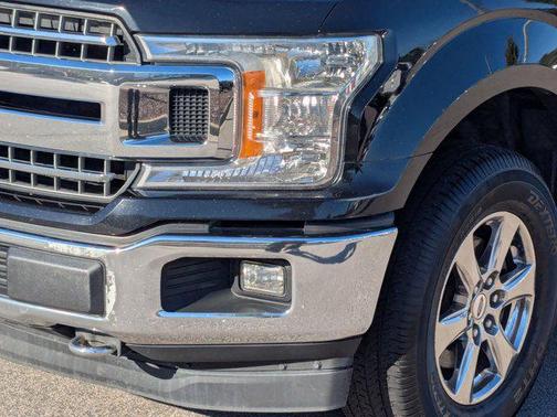 Shadow Black 2018 Ford F-150 XLT