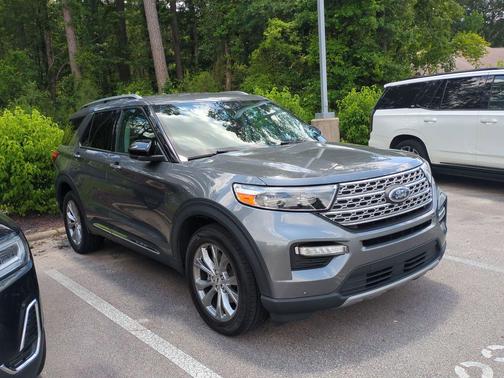 Carbonized Gray Metallic 2023 Ford Explorer Limited
