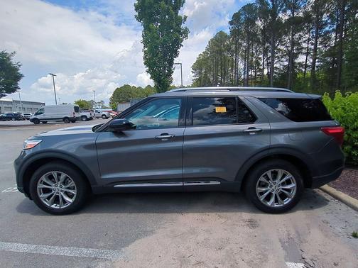 Carbonized Gray Metallic 2023 Ford Explorer Limited