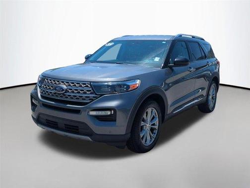 Carbonized Gray Metallic 2023 Ford Explorer Limited