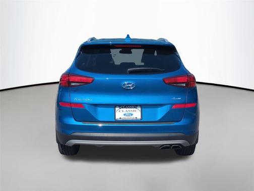 Aqua Blue 2020 Hyundai TUCSON SEL
