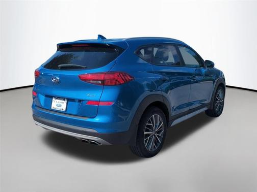 Aqua Blue 2020 Hyundai TUCSON SEL