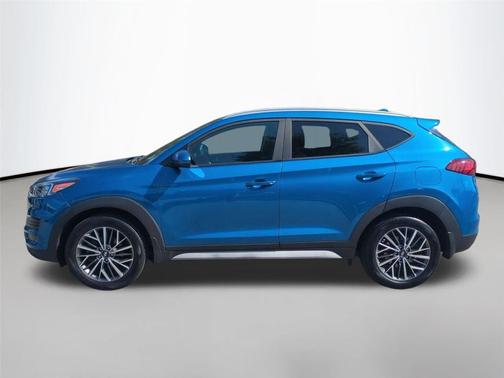 Aqua Blue 2020 Hyundai TUCSON SEL