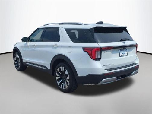 Star White Metallic Tri-Coat 2026 Ford Explorer Platinum