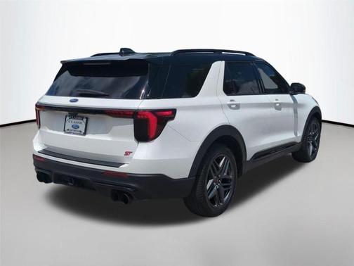 Star White Metallic Tri-Coat 2025 Ford Explorer ST