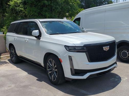 Crystal White Tricoat 2021 Cadillac Escalade Sport