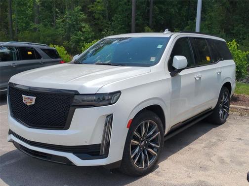 Crystal White Tricoat 2021 Cadillac Escalade Sport