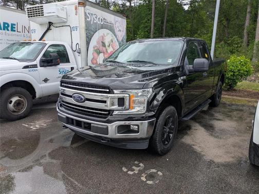 Shadow Black 2018 Ford F-150 XLT