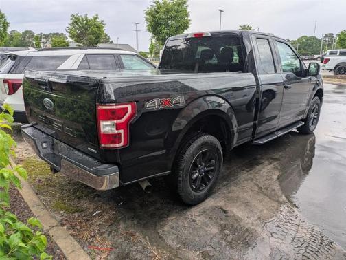 Shadow Black 2018 Ford F-150 XLT