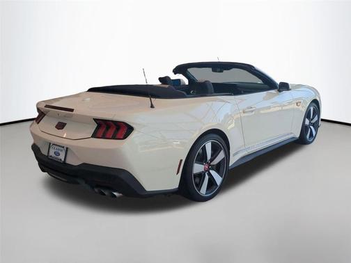 Wimbledon White 2025 Ford Mustang GT Premium