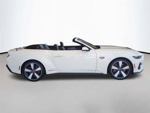 Wimbledon White 2025 Ford Mustang GT Premium