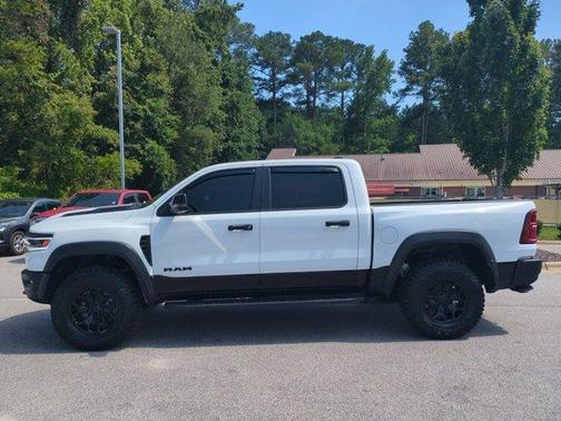 Bright White Clearcoat 2025 RAM 1500 RHO Crew Cab 4x4 5'7' Box