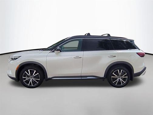 Majestic White/Black Obsidian 2022 INFINITI QX60 AUTOGRAPH