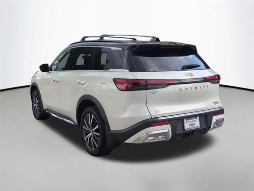 Majestic White/Black Obsidian 2022 INFINITI QX60 AUTOGRAPH