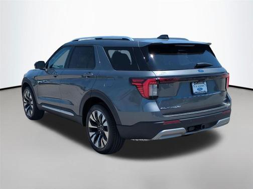 Carbonized Gray Metallic 2026 Ford Explorer Platinum