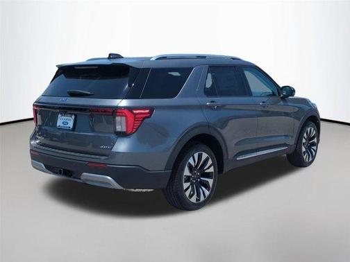 Carbonized Gray Metallic 2026 Ford Explorer Platinum