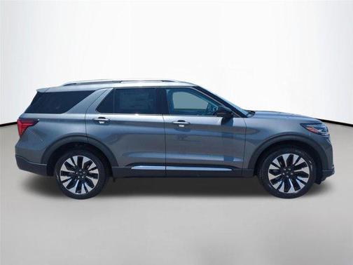 Carbonized Gray Metallic 2026 Ford Explorer Platinum