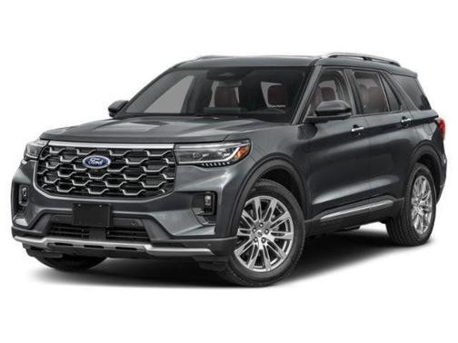 Carbonized Gray Metallic 2026 Ford Explorer Platinum