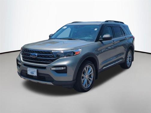 Silver Spruce Metallic 2020 Ford Explorer XLT