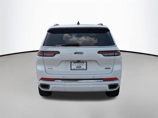 Bright White Clearcoat 2023 Jeep Grand Cherokee L Overland