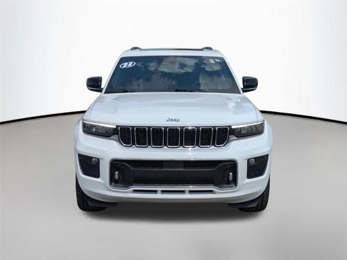 Bright White Clearcoat 2023 Jeep Grand Cherokee L Overland