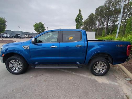 Lightning Blue Metallic 2020 Ford Ranger LARIAT