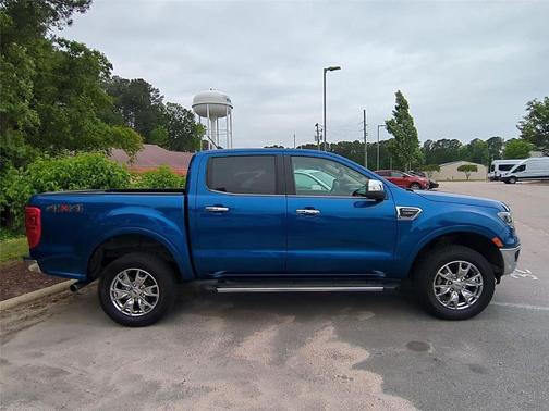 Lightning Blue Metallic 2020 Ford Ranger LARIAT