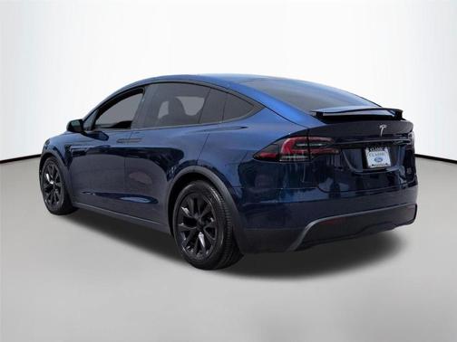 Deep Blue Metallic 2022 Tesla Model X Plaid Tri Motor All-Wheel Drive