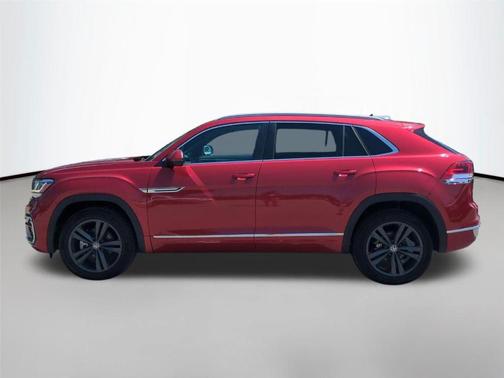 Aurora Red Metallic 2022 Volkswagen Atlas Cross Sport 3.6L V6 SEL R-Line