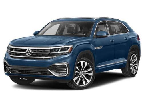 Aurora Red Metallic 2022 Volkswagen Atlas Cross Sport 3.6L V6 SEL R-Line