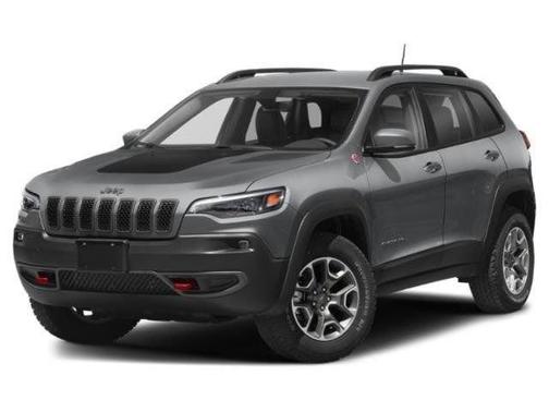 Diamond Black Crystal Pearlcoat 2022 Jeep Cherokee Trailhawk