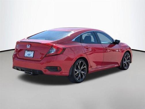 Rallye Red 2019 Honda Civic Sport